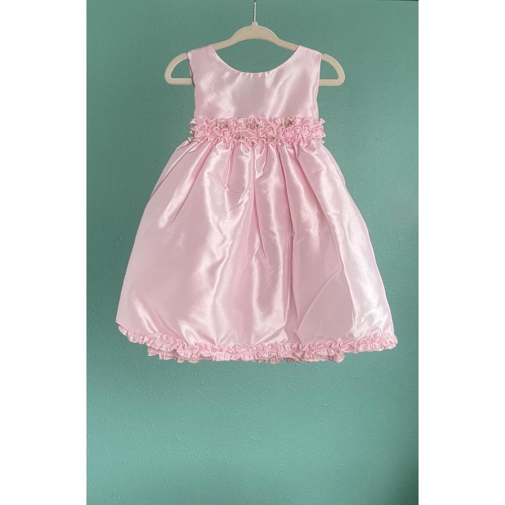 New Good Girl Pink Taffeta Style Dress in Size Medium